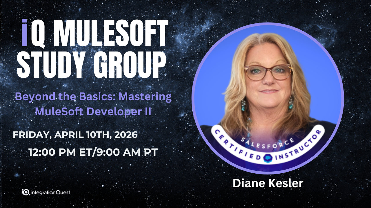 iQ MuleSoft Study Group 