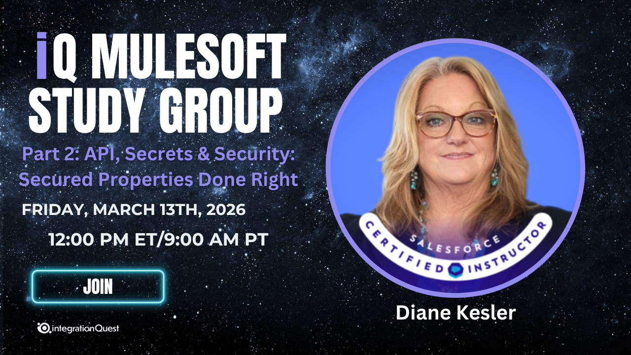 iQ MuleSoft Study Group 