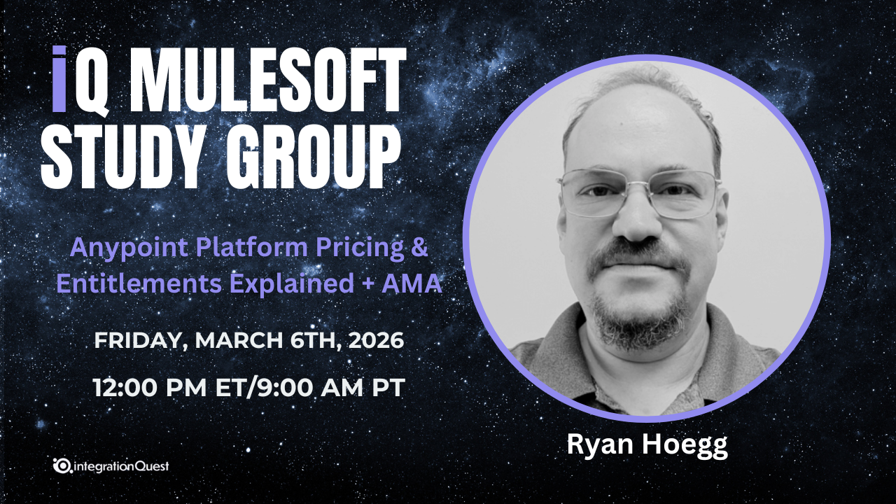 iQ MuleSoft Study Group 