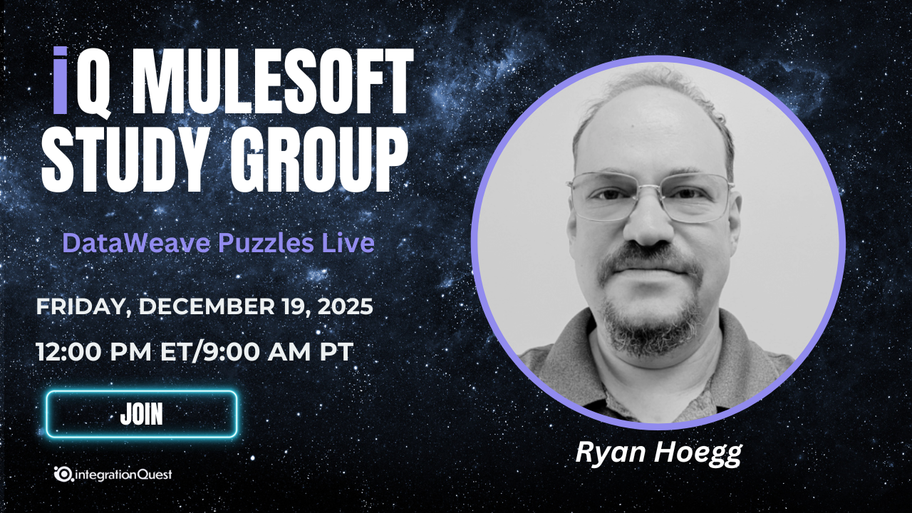 iQ MuleSoft Study Group 