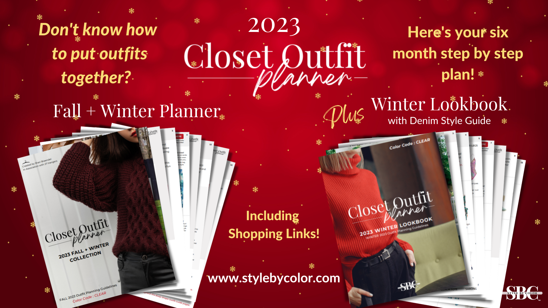 2023 Fall+Winter Closet Outfit Planners