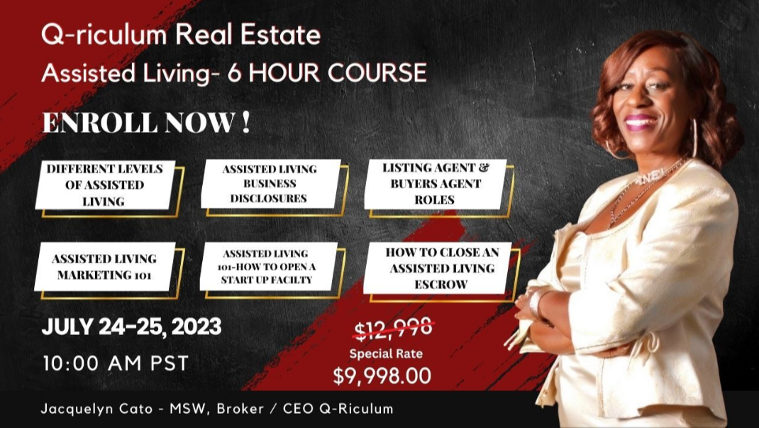 Q-riculum Real Estate Assisted Living- 6 Hour Course