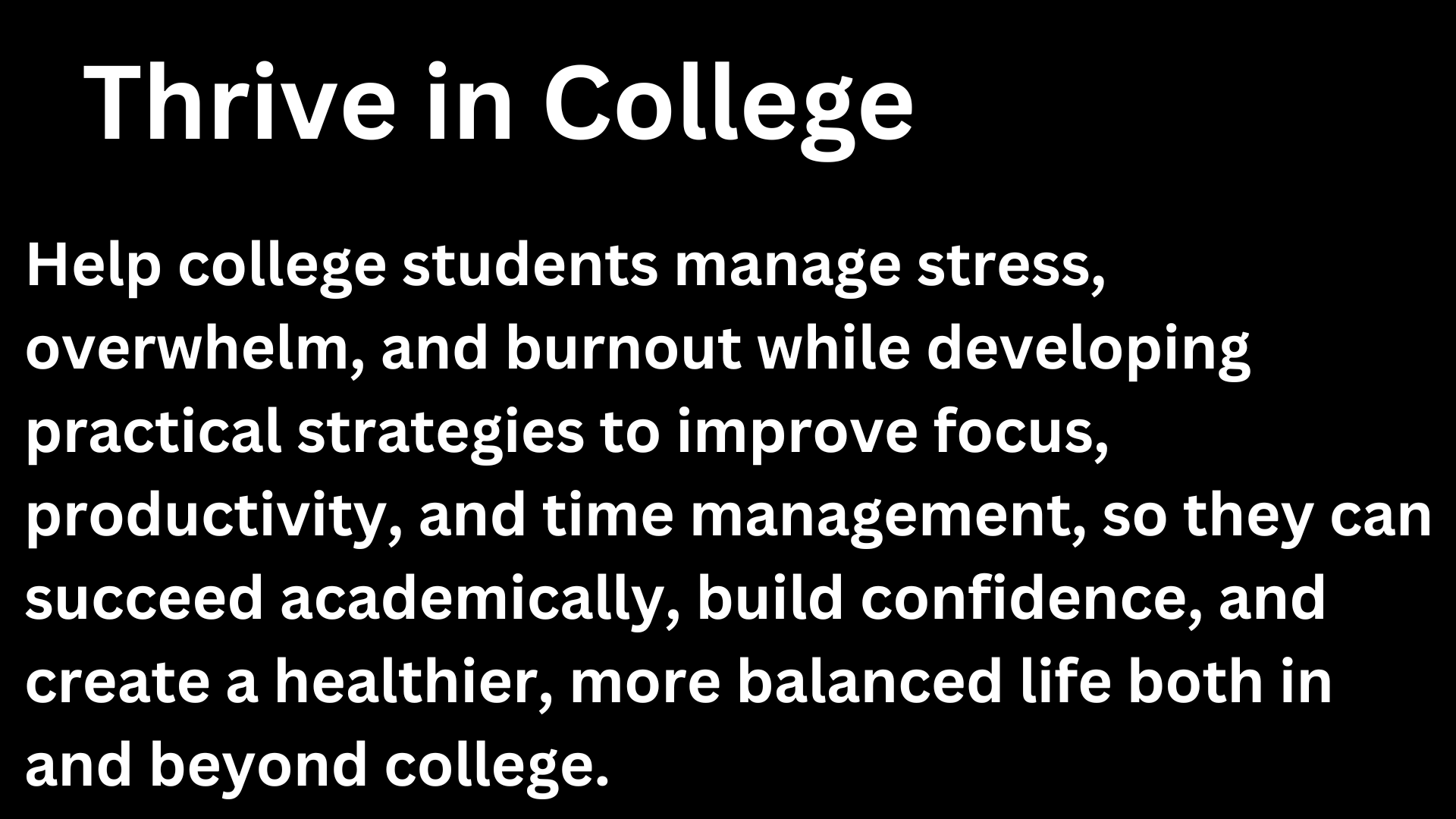 Learning to manage and reduce stress saves time and money for organizations and leads to more productive employees