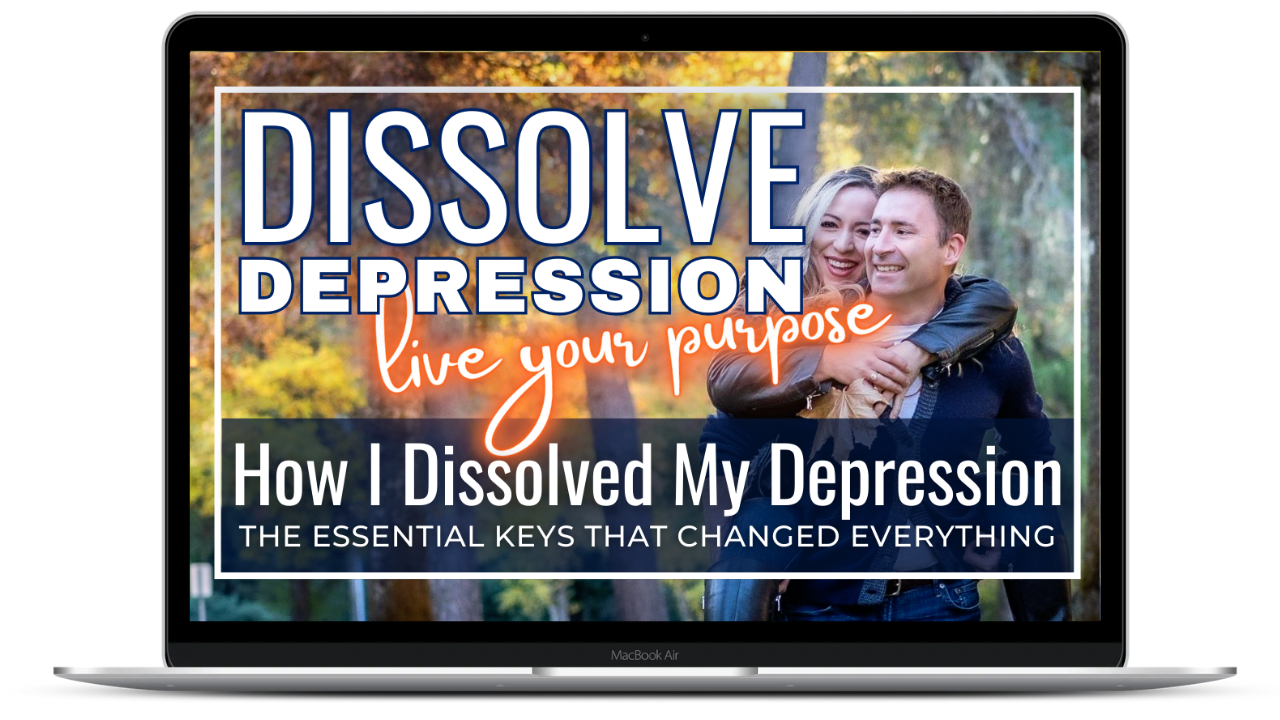 How I Dissolved my Depression Workshop