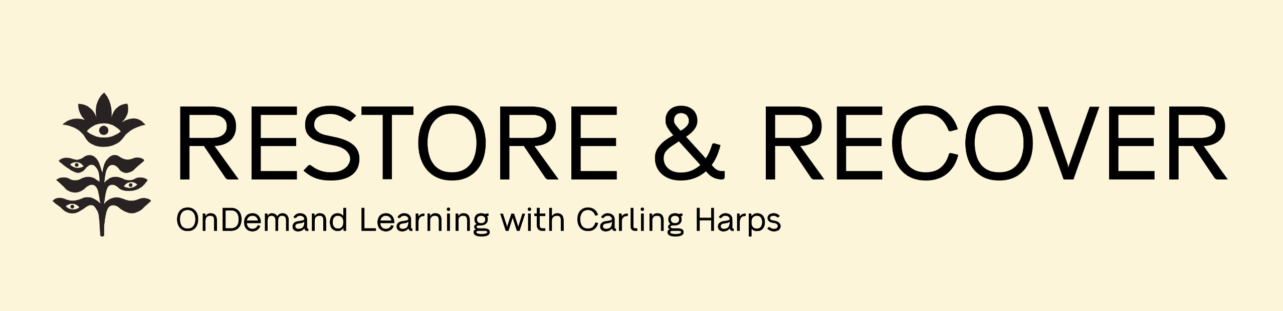 Restorative Yoga and recovery with Carling Harps