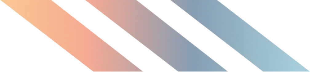 3 colorful diagonal lines