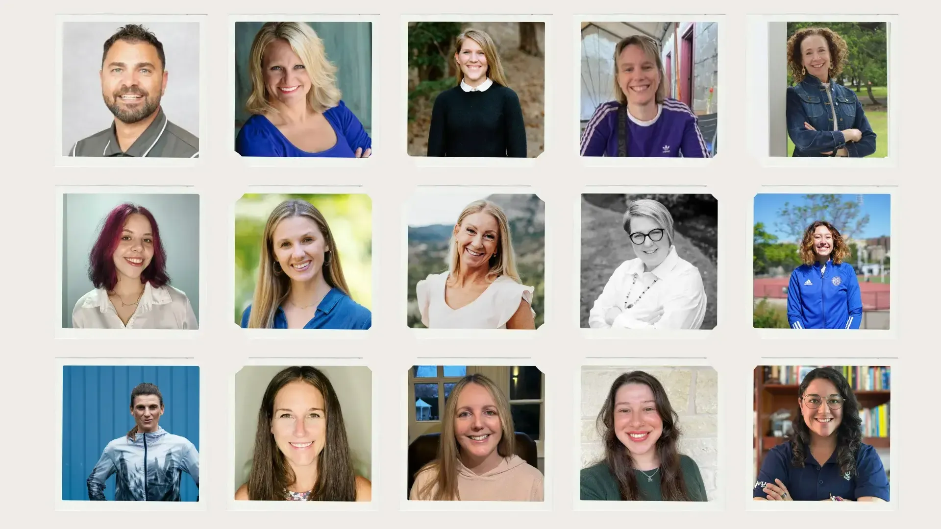 headshots of several Trained RESET Instructors