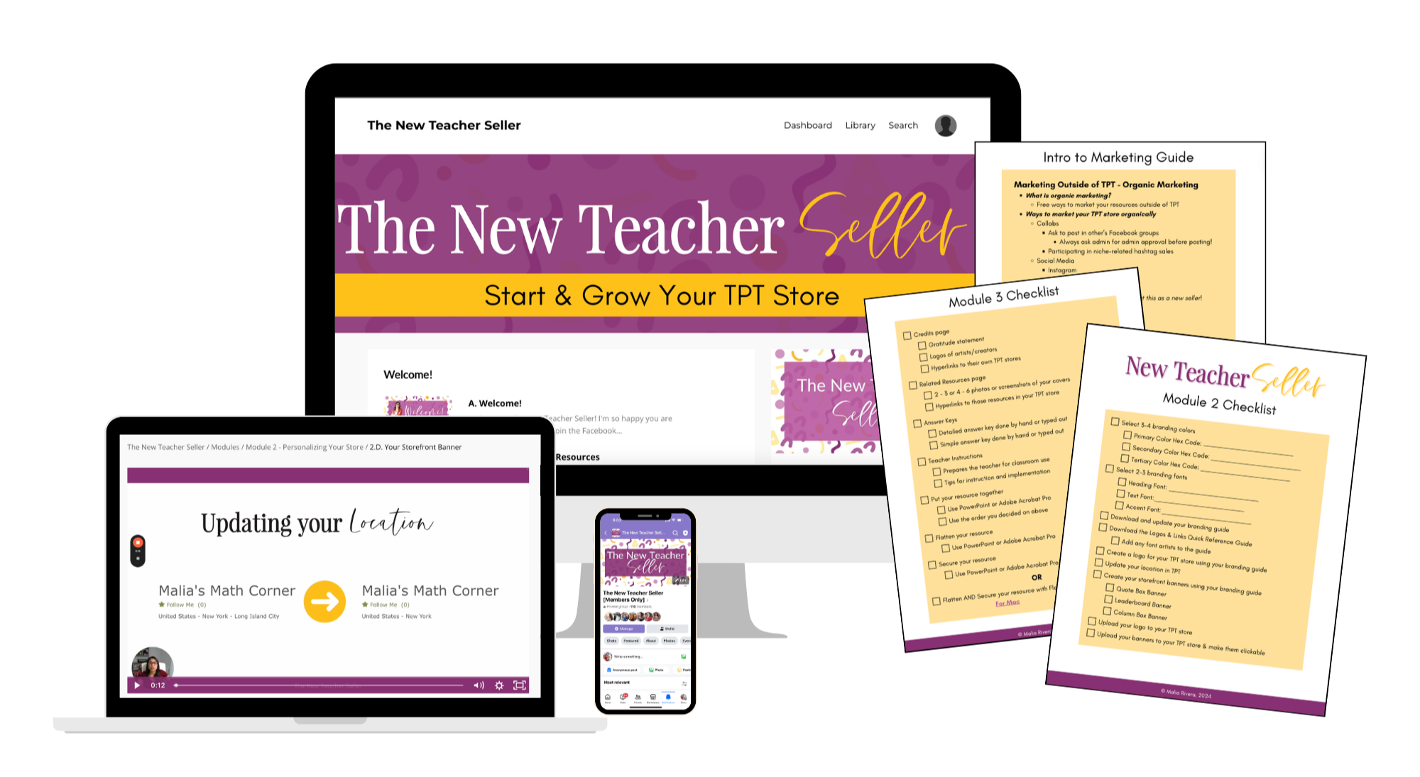 The New Teacher Seller Course
