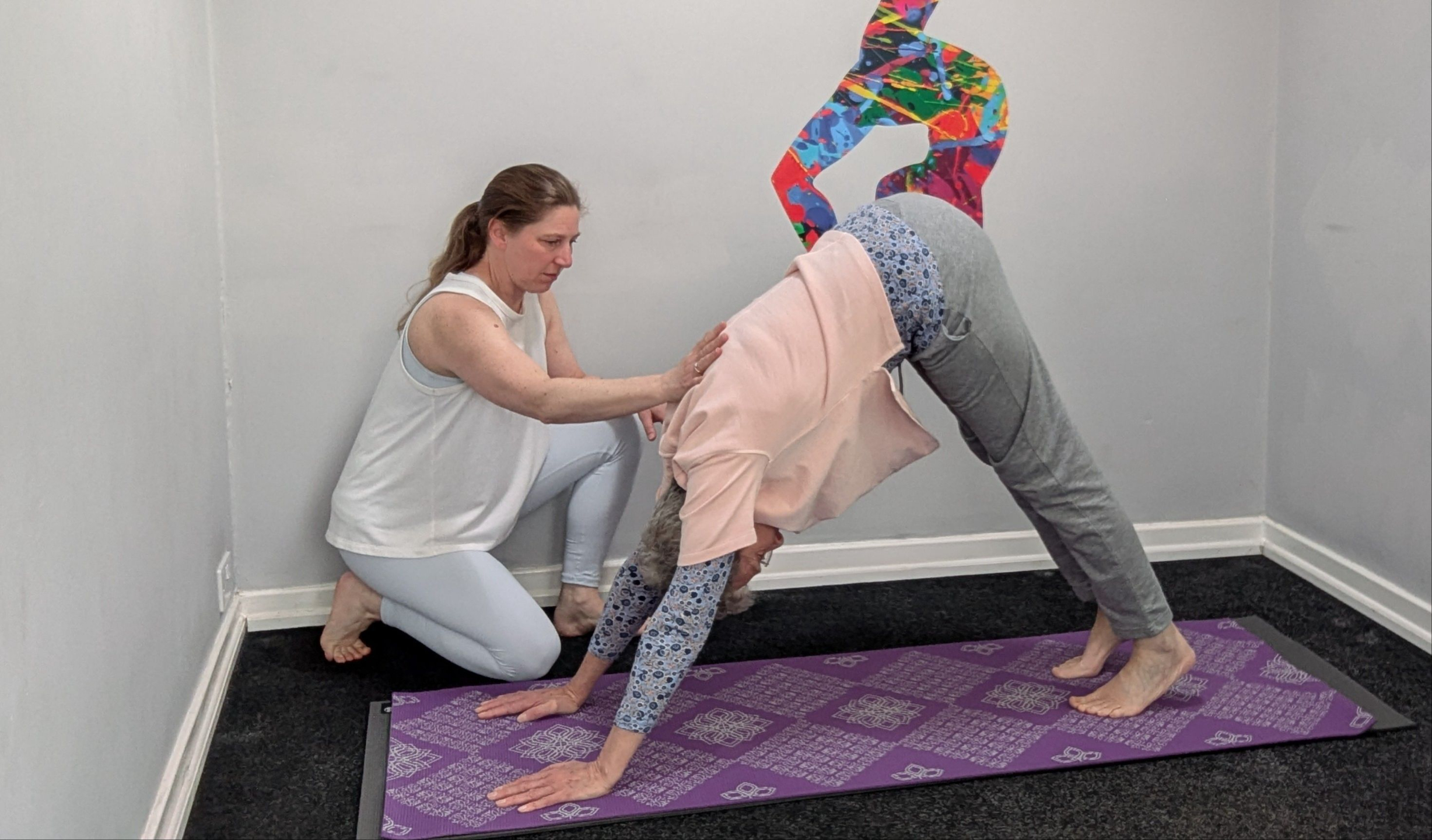 Gila Archer teaching Pilates