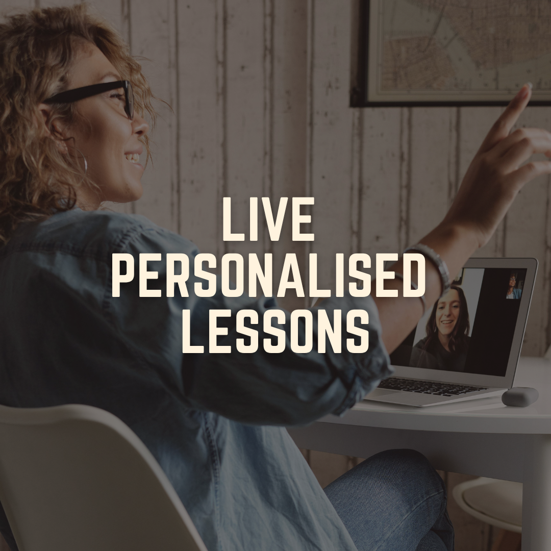 Live lessons on Zoom