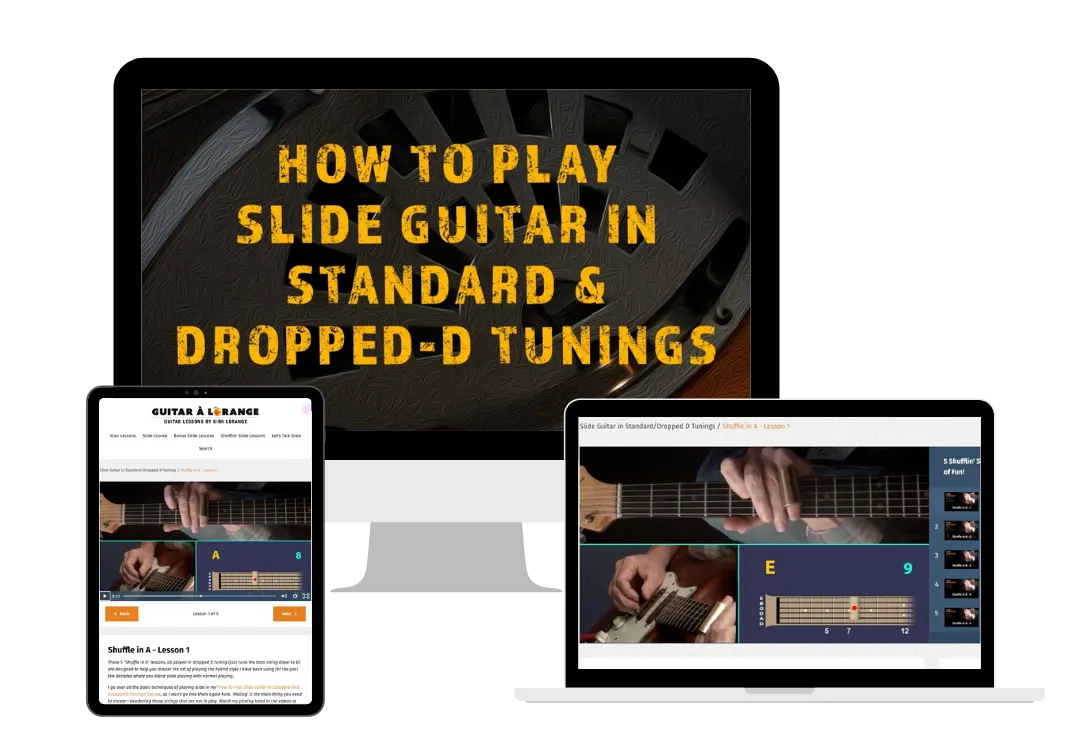 How to Play Slide Guitar Course by Kirk Lorange