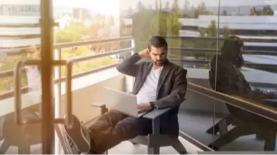 Career coaching for men in a workshop setting.