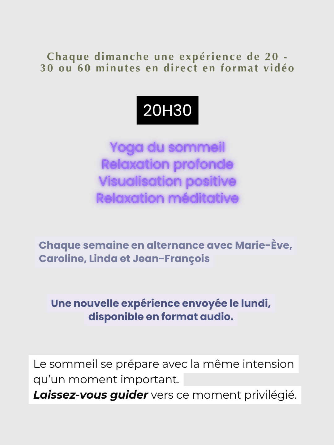 Horaire Bar à Méditation Bloom