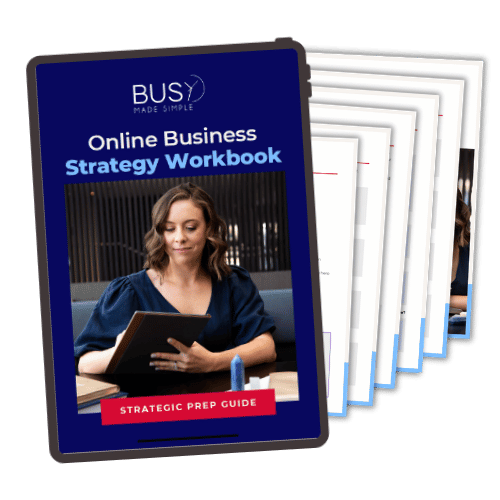 Online Business Strategy Workbook