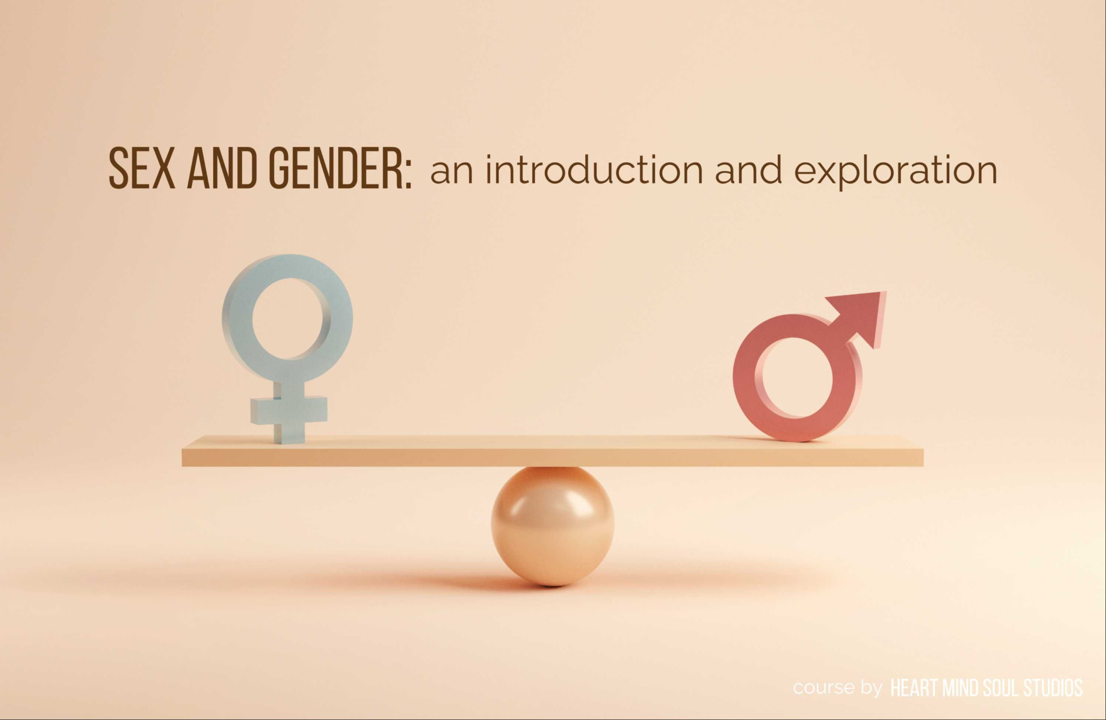 sex and gender online course cover