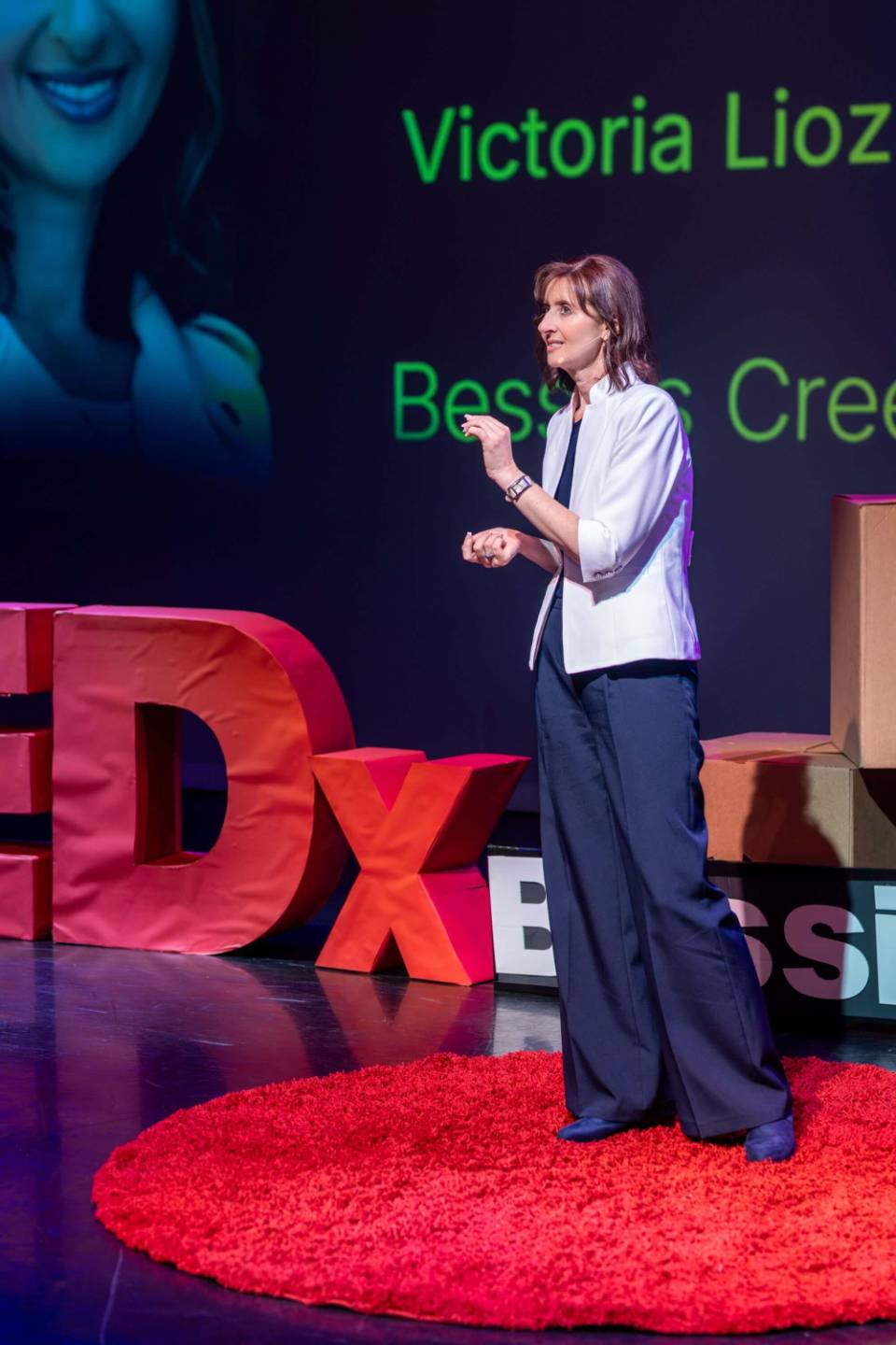 Victoria Lioznyansky, a public speaking coach and founder of Brilliant Speakers Academy