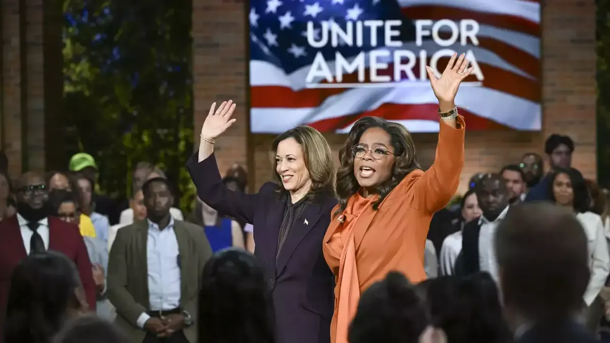 Hybrid Broadcast Event: Oprah Unite for America