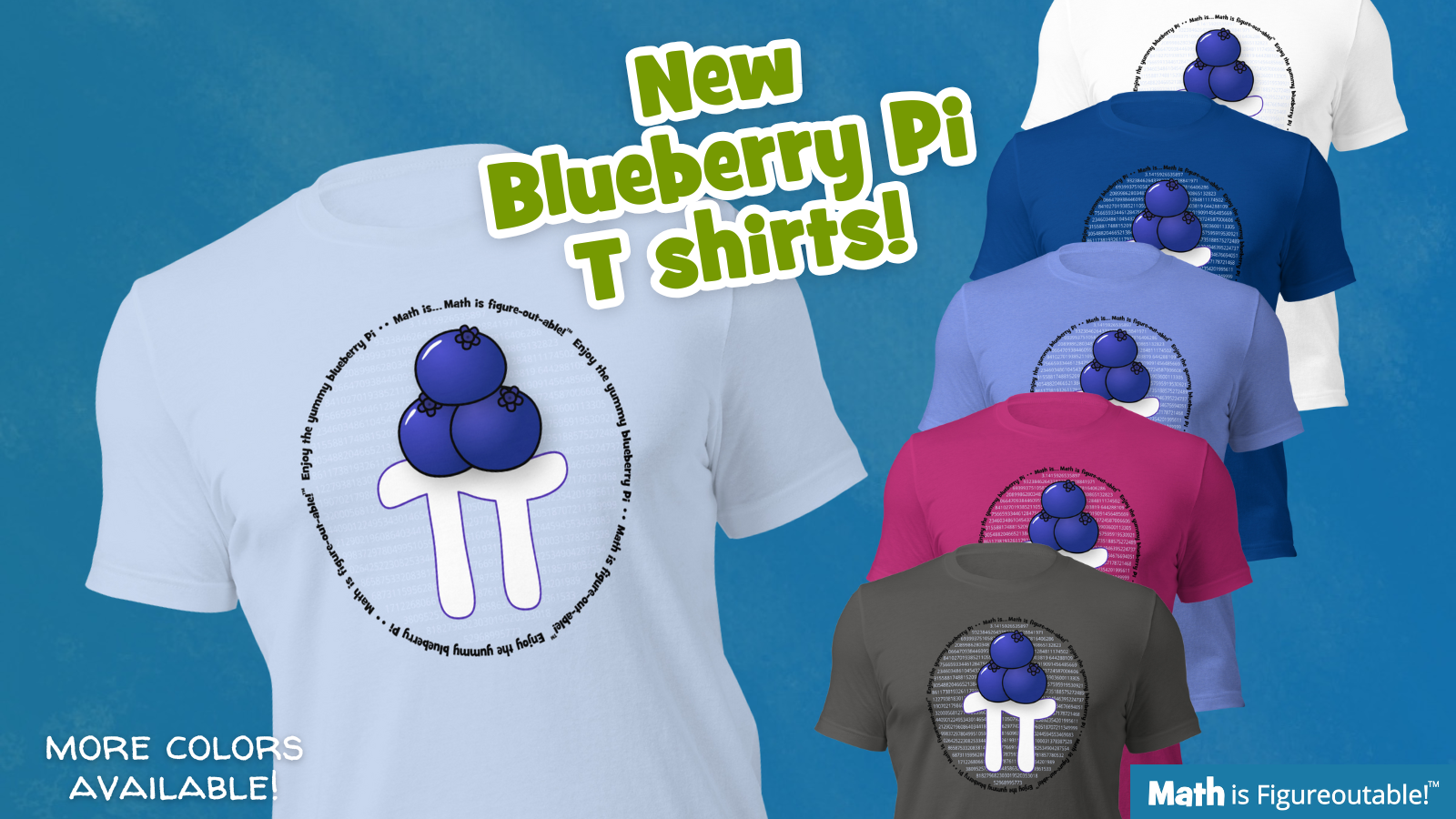 blueberry pi tshirt