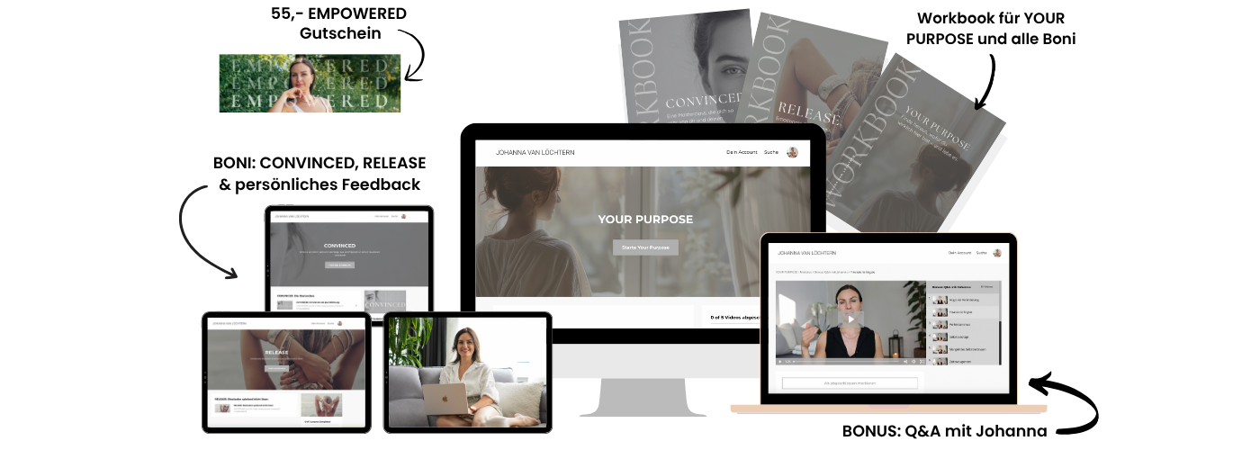 Johanna van Löchtern, Your Purpose, Lebenssinn, Berufung, Bestimmung, Lebensaufgabe, Mission, Job