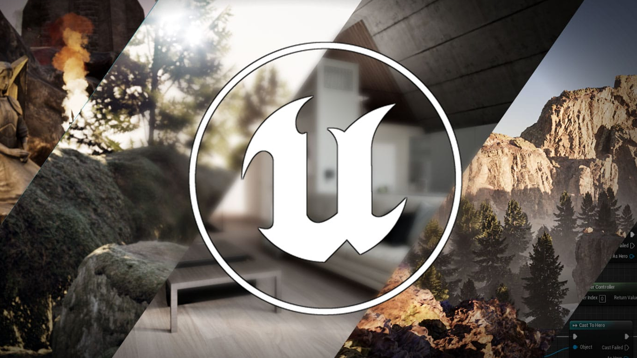 Portada del curso de Unreal Engine 4 y 5 para principiantes