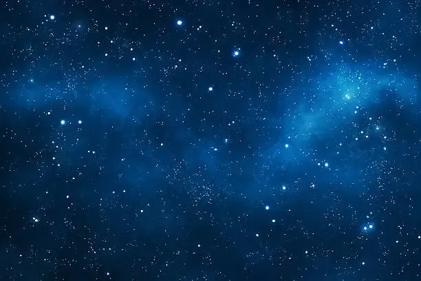 The night sky