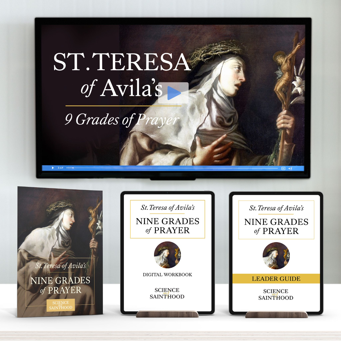 St. Teresa of Avila's Nine Grades of Prayer Group Starter Pack