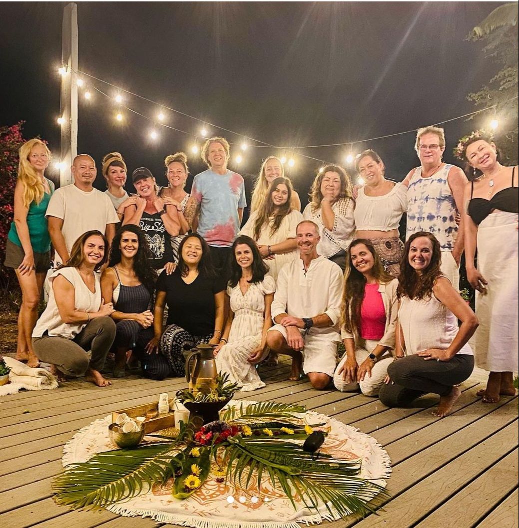 Jason Donaldson, MA, Galactic Shaman, with participants after a Galactic Breathing ceremony, radiating gratitude, love, and the energy of collective awakening.