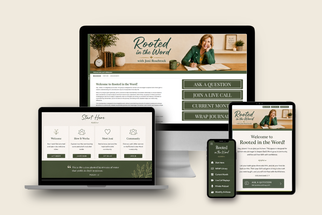 Rooted in the Word Membership