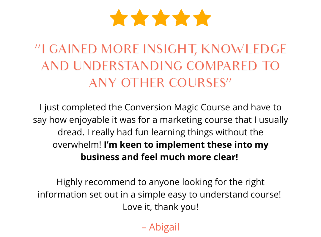 A review of a good marketing audit. The audit outlined exactly what we needed to do to reach more people. 