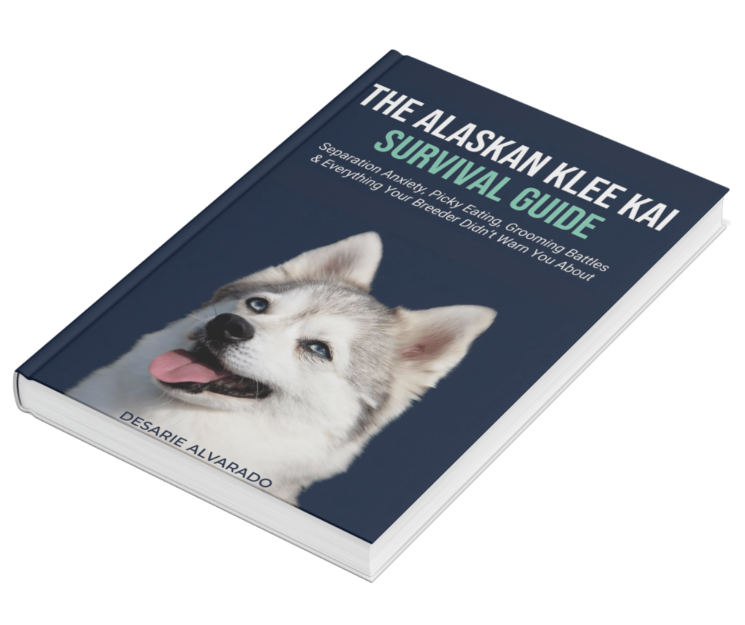 The Alaskan Klee Kai Survival Guide Book by Desarie Alvarado