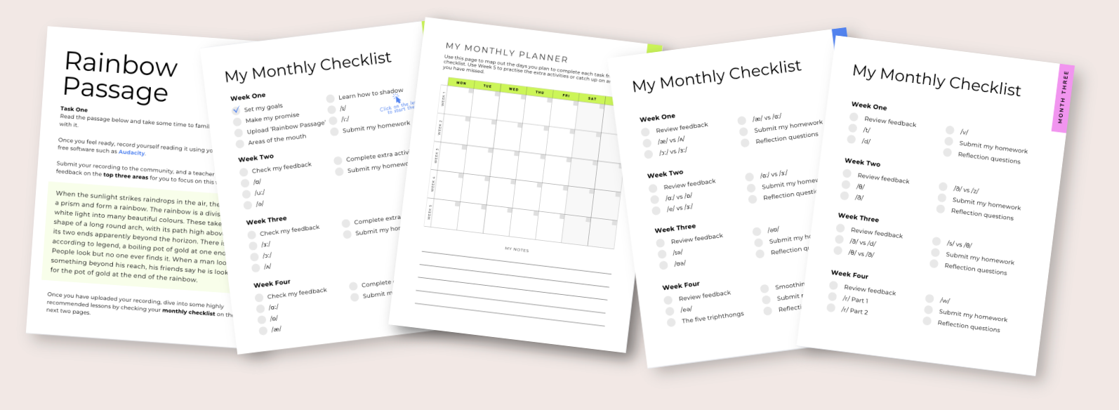 Images of workbooks