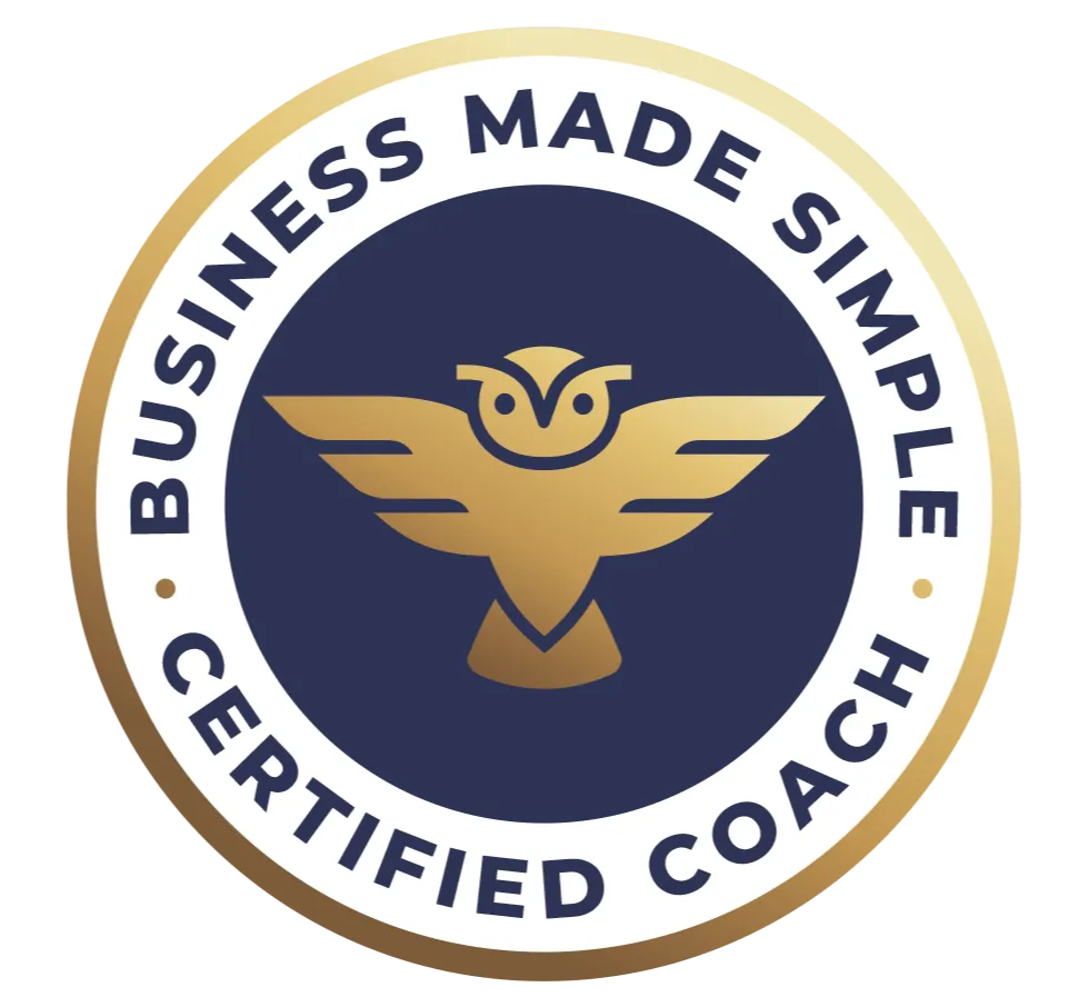 Business Made Simple Certified Coach logo