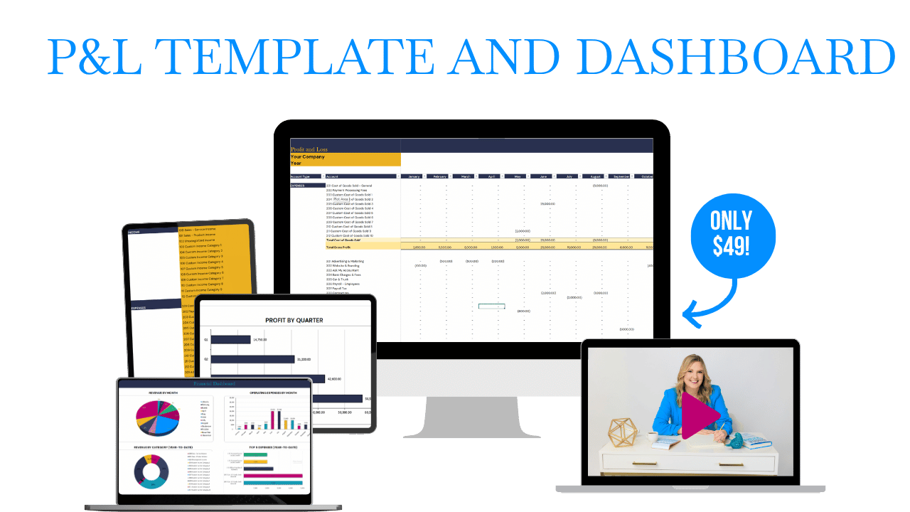 Customize Income and Expense Categories to Match Your Business – Get a P&L That’s Actually Useful