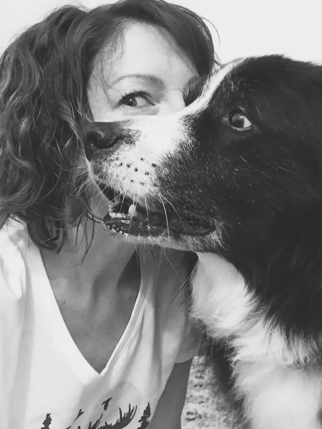 heather mays with border collie animal communicator