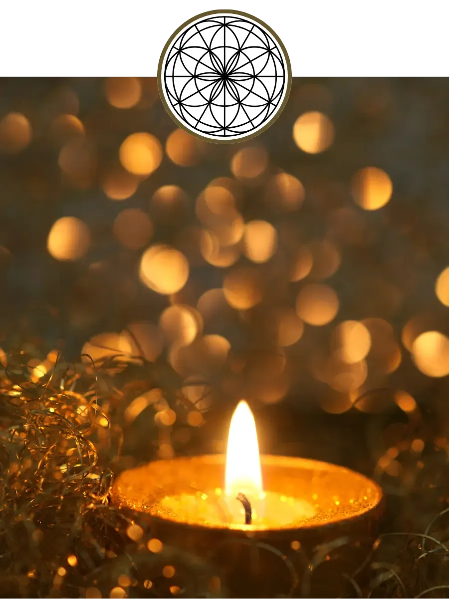 mediumship intuitive coaching ascension work next level soul spirit communication_candle with lights in the background