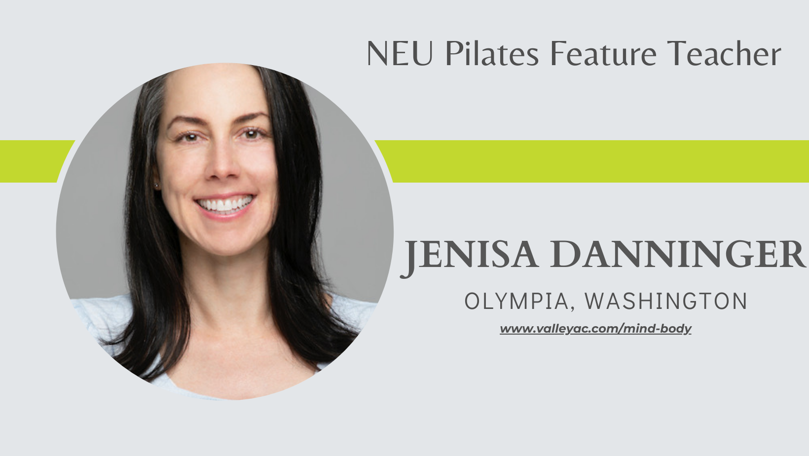 Jenisa Neu Pilates Teacher Training