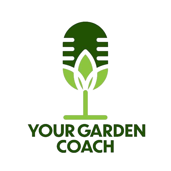 Your Garden Coach NZ podcast logo. Del is a guest expert on the show