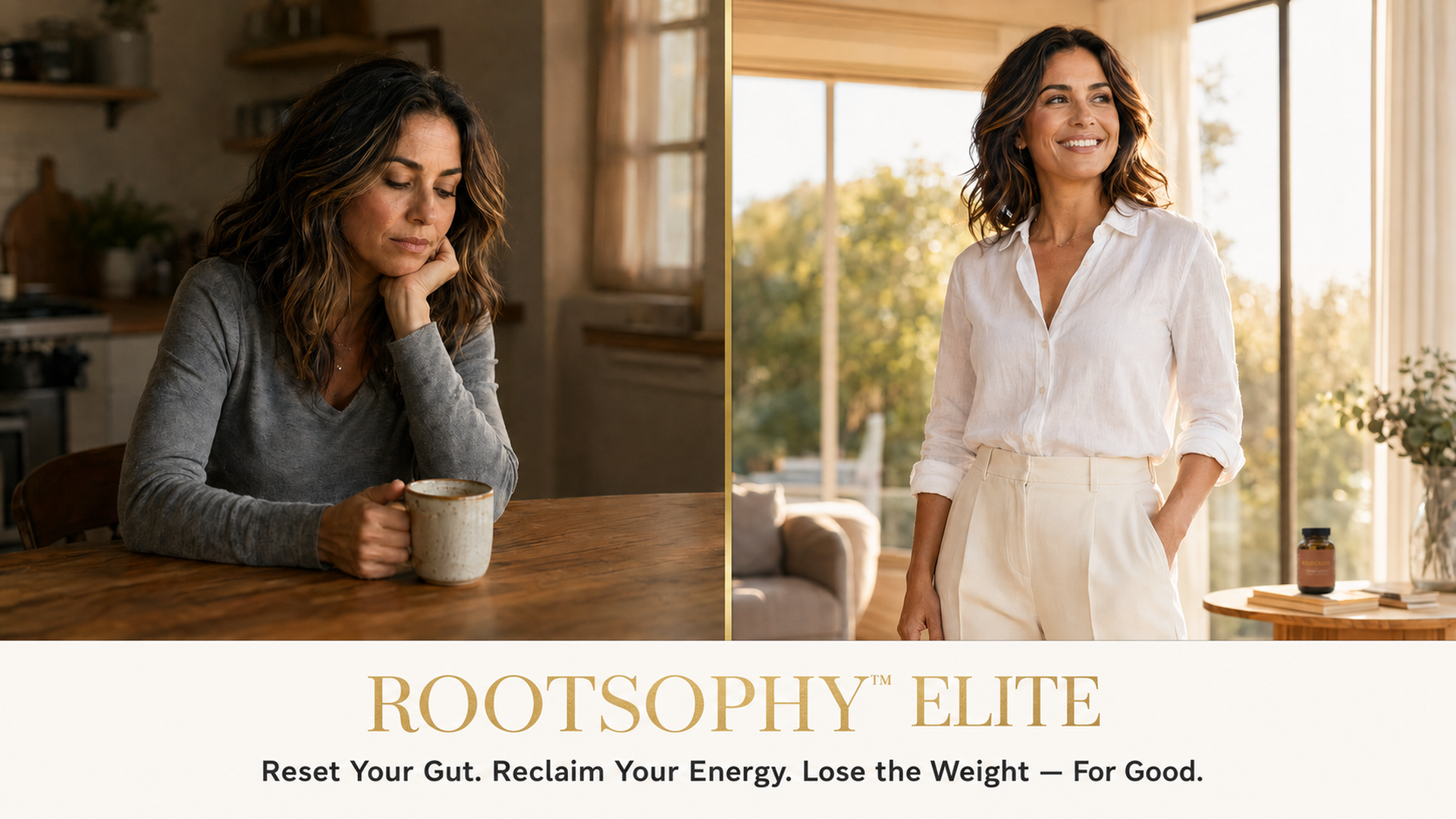 ROOT Rx Elite functional medicine program displayed on laptop, combining nutrition, gut healing, and personalized support to help women lose weight, reduce bloating, restore energy, and balance hormones