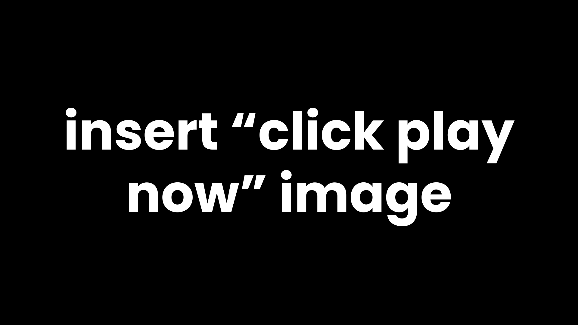 Video Poster Image
