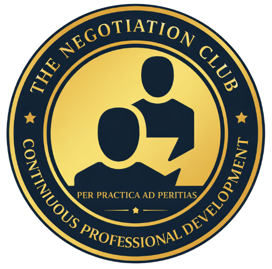 The Seal of Continuous Professional Development by The Negotiation Club