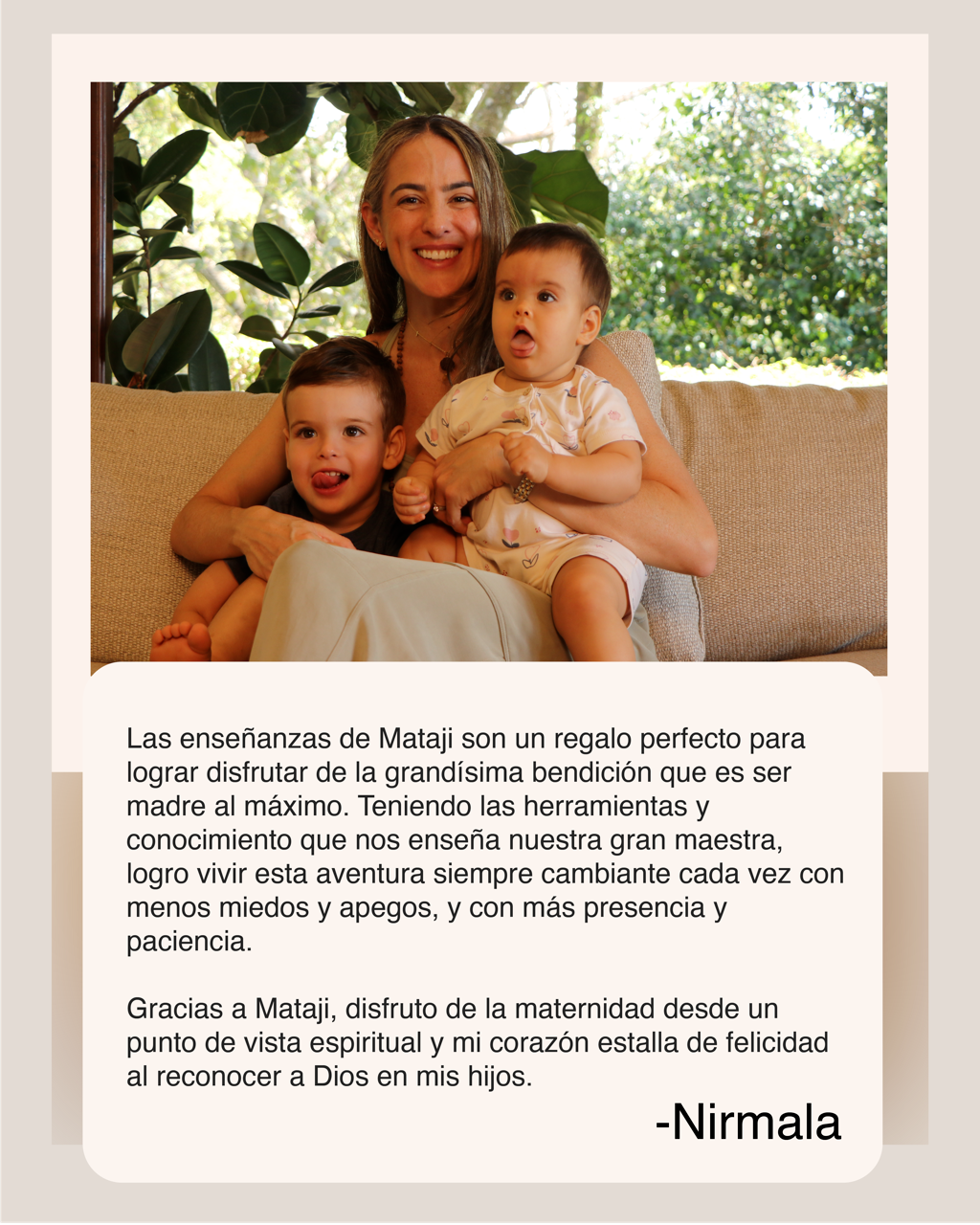 Testimonio de Nirmala
