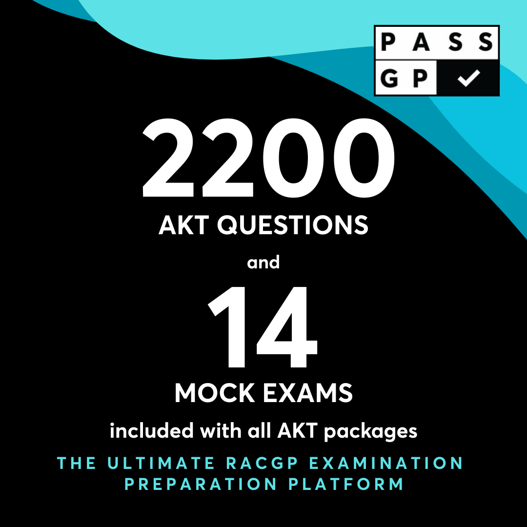 Featuring 1875 AKTS & 14 Mock Exams  written by the former RACGP Chief Examiner