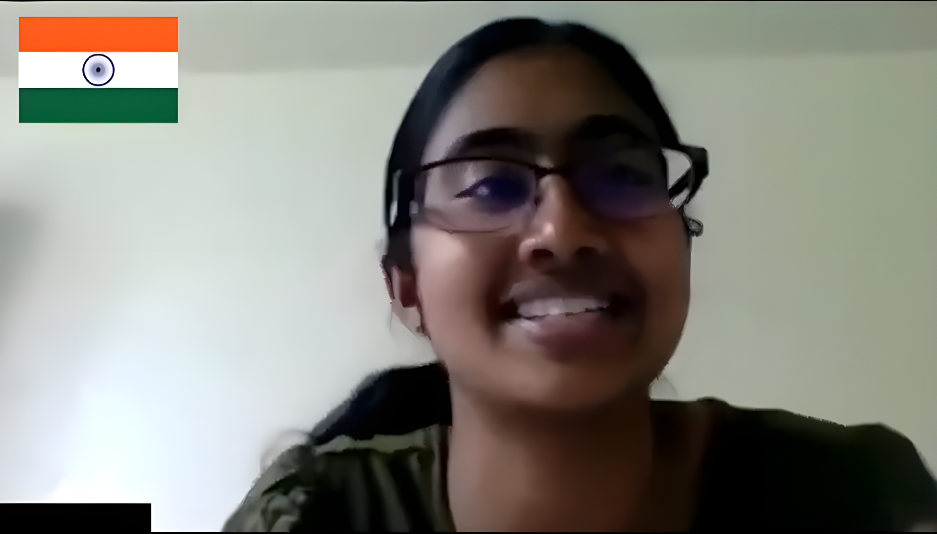 Mounika speaking Turkish