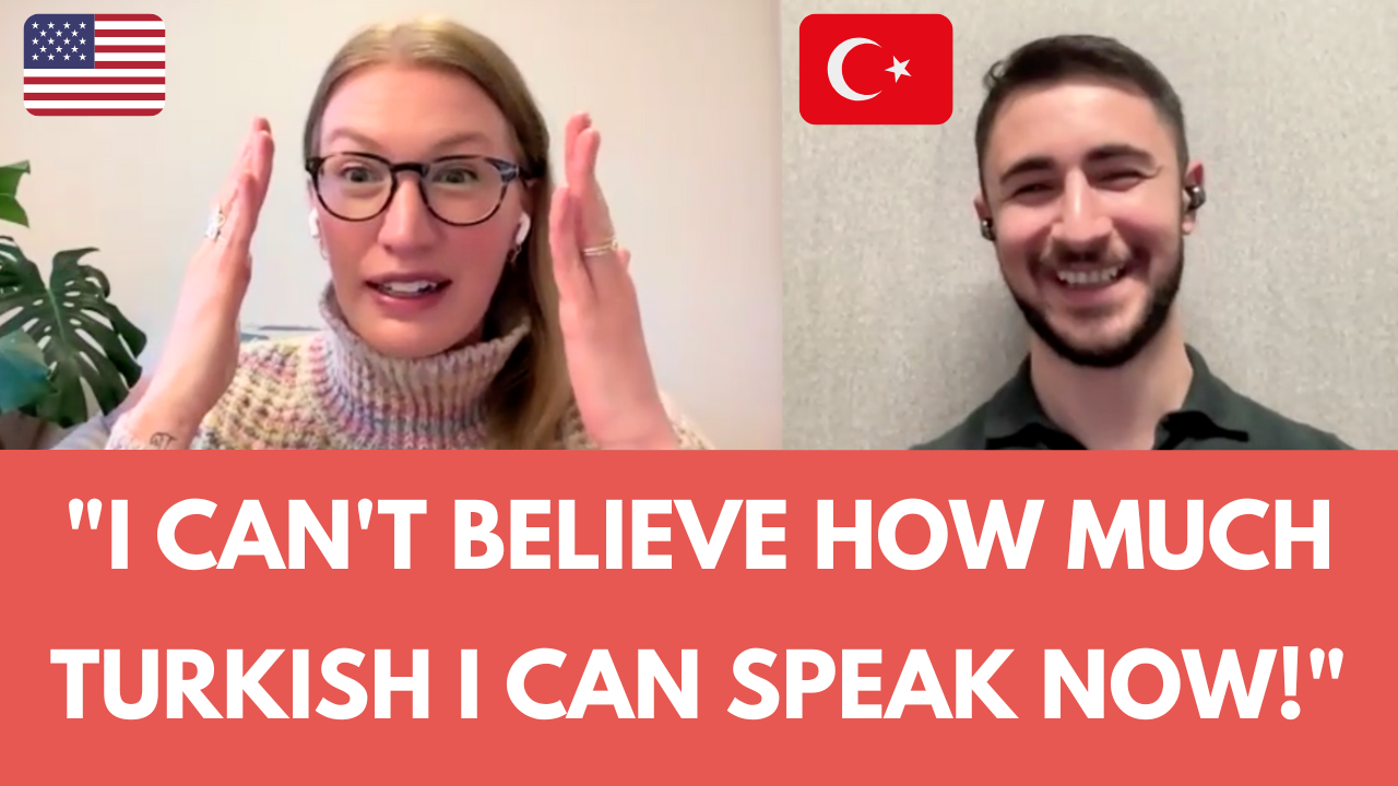 Julie speaking Turkish
