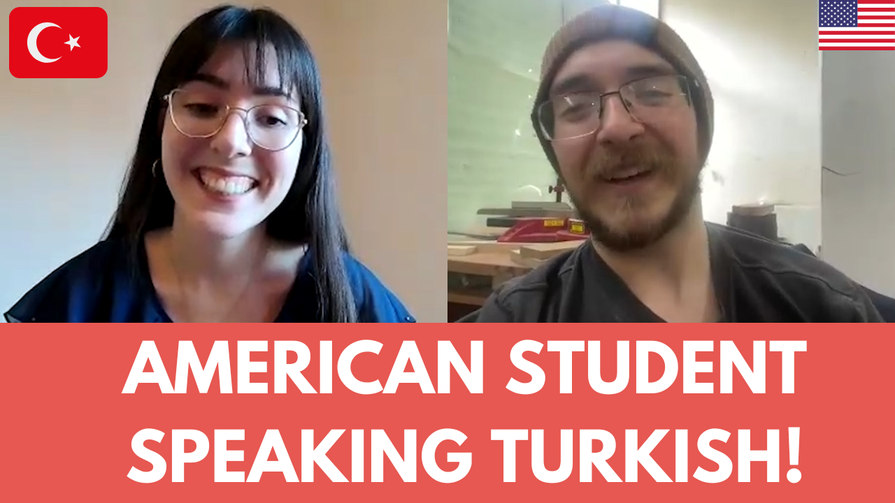 Aaron speaking Turkish