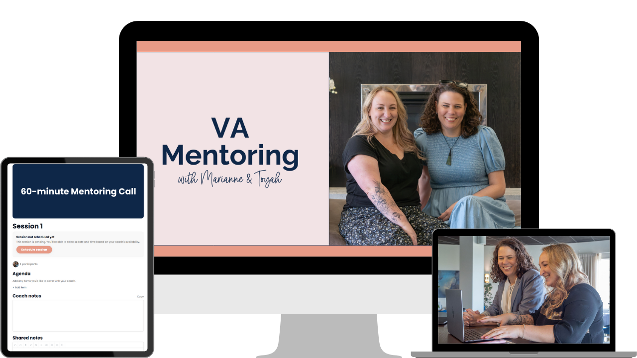 Private Mentoring with Marianne & Toyah