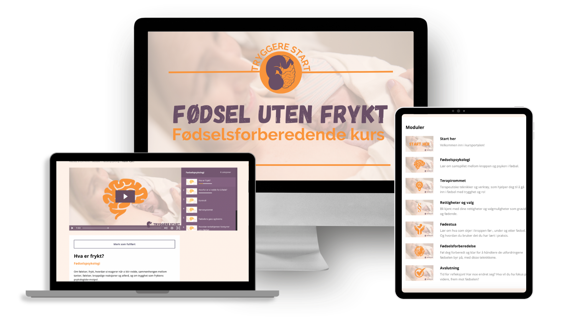 Selvhjelpskurs for fødselsangst