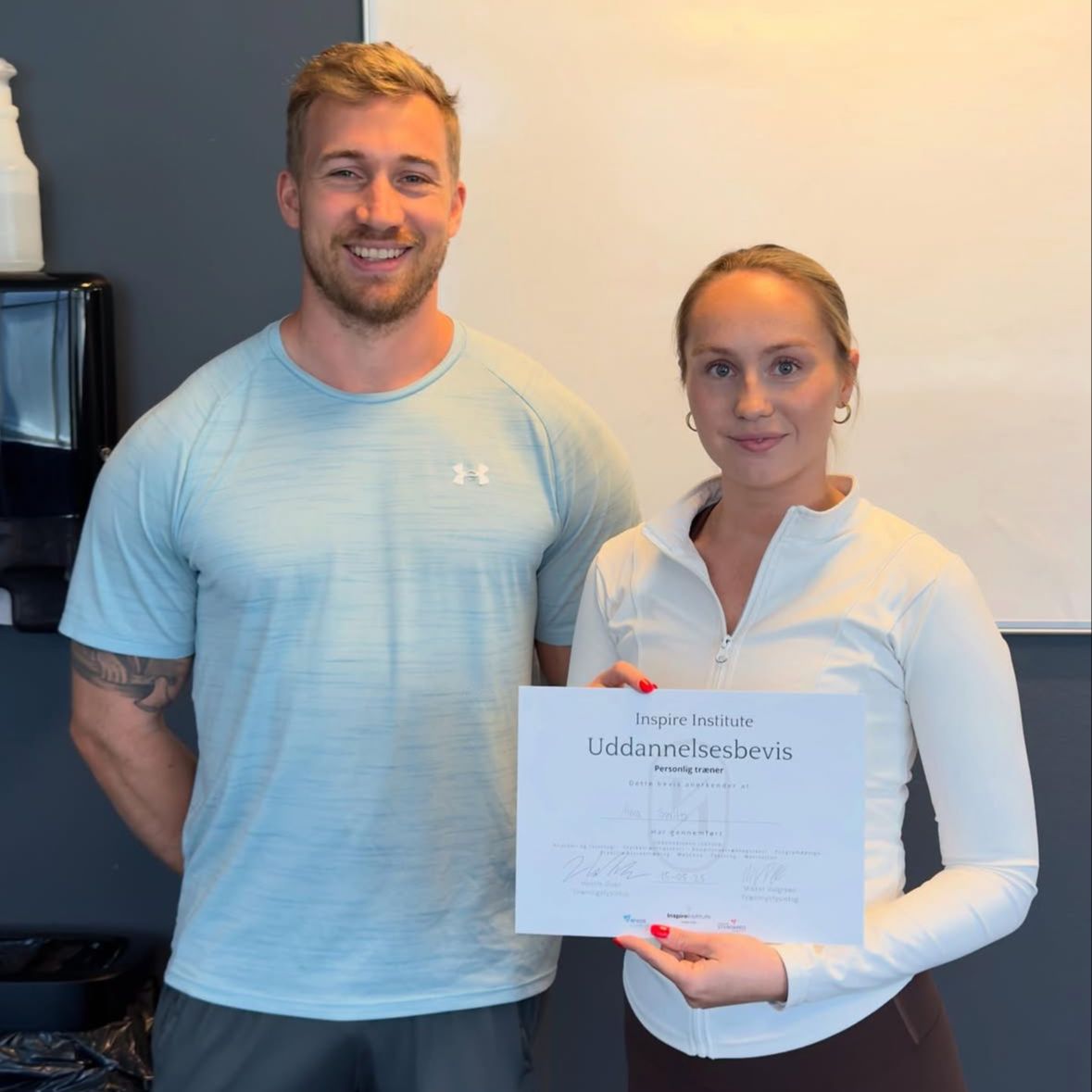 Masser af glade elever der anbefaler personlig træner uddannelsen hos Inspire Institute
