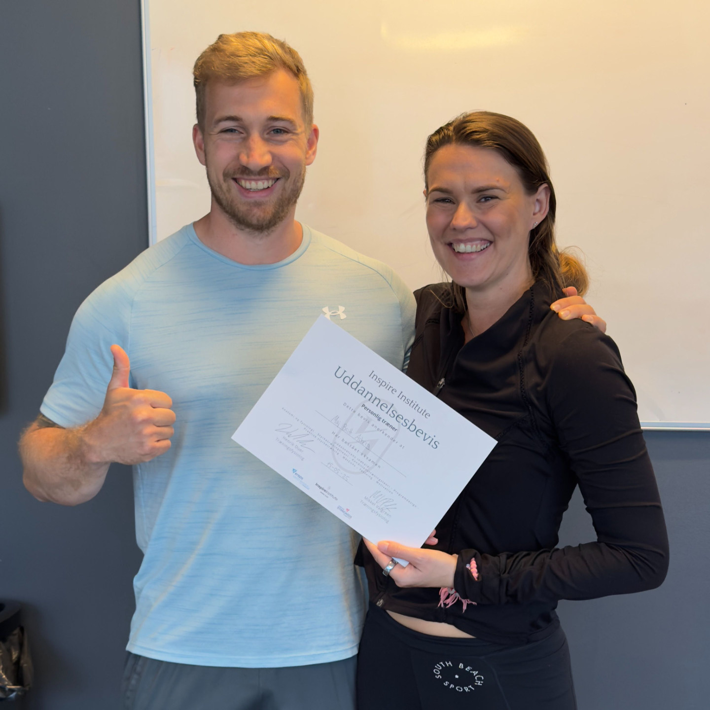 Lone anbefaler Inspire Institute personlig træner uddannelse