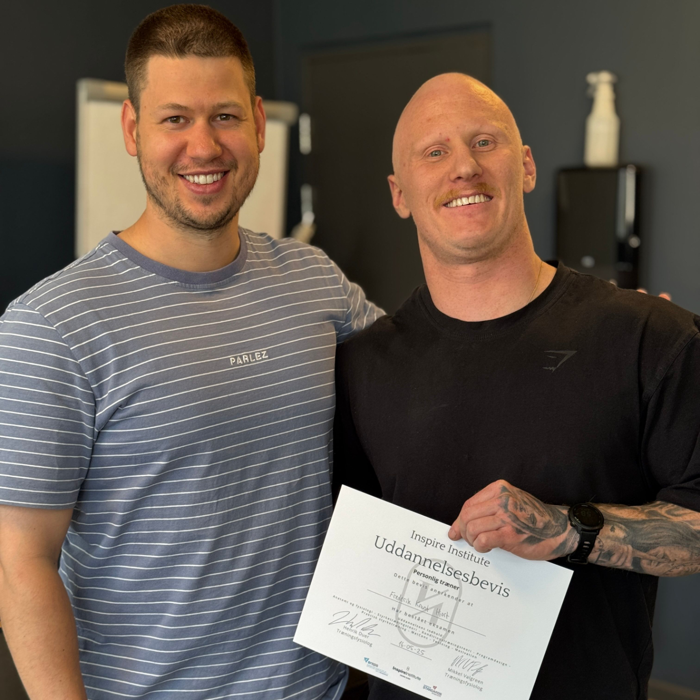Mike anbefaler Inspire Institute personlig træner uddannelse